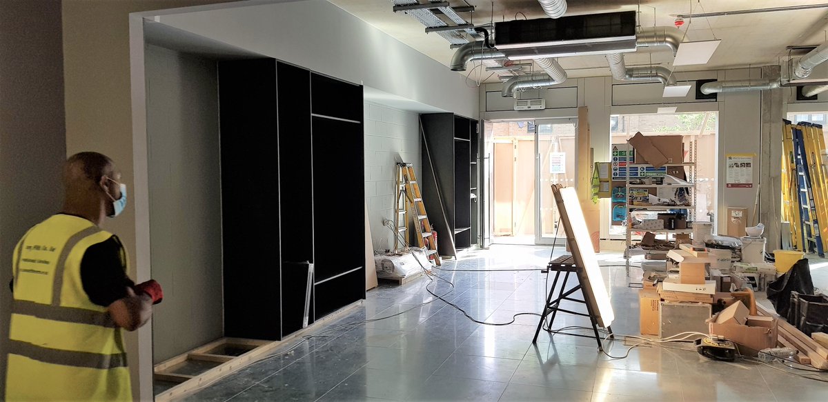 Clements08's tweet image. Works are progressing well at 105-107 Freston Road, all on target for hand over on Monday 29th June to the new tenant @BogleArchitects.