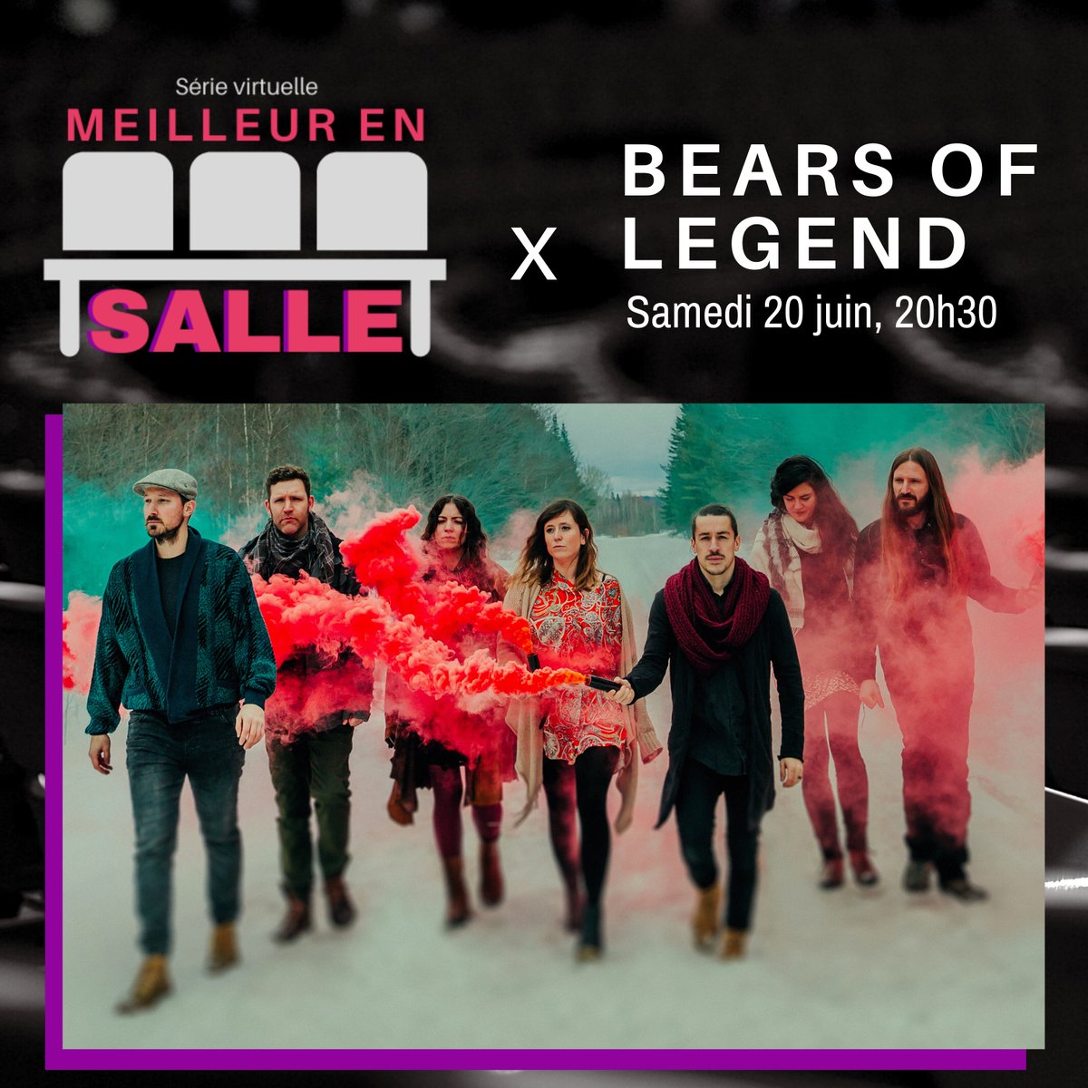 Ovascène (@ovascene) on Twitter photo 🐻🐻🐻Avec 17 autres salles de notre réseau, nous présenterons <a href="/BearsOfLegend/">Bears Of Legend</a> en spectacle virtuel le 20 juin 2020. <a href="/BeauceMedia/">Beauce Média</a> <a href="/EnBeauce/">EnBeauce.com</a> @CIBLmedia #Ovascène 🐻🐻🐻Avec 17 autres salles de notre réseau, nous présenterons <a href="/BearsOfLegend/">Bears Of Legend</a> en spectacle virtuel le 20 juin 2020. <a href="/BeauceMedia/">Beauce Média</a> <a href="/EnBeauce/">EnBeauce.com</a> @CIBLmedia #Ovascène