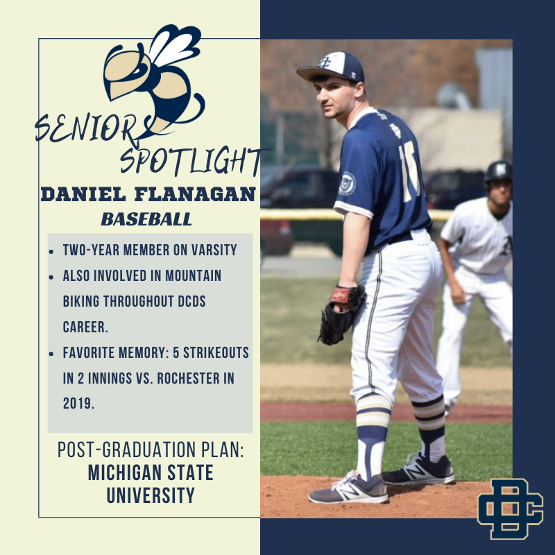 DCDSAthletics's tweet photo. BASEBALL: Proud to recognize 3 steady, hard-working seniors for the Yellowjackets.  Thank you Daniel, Cal, and Taj for your commitment to the program throughout the years and we look forward to following your future adventures! #AlwaysAYellowjacket #ClassOf2020 https://t.co/oilGInpSJd
