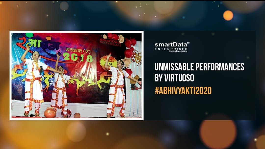 sdeievent's tweet image. Unmissable performances by virtuoso in #Abhivyakti2020- the mega cultural fest #SCL2020 #WorkHardPlayHarder. Audition results to be announced soon!!