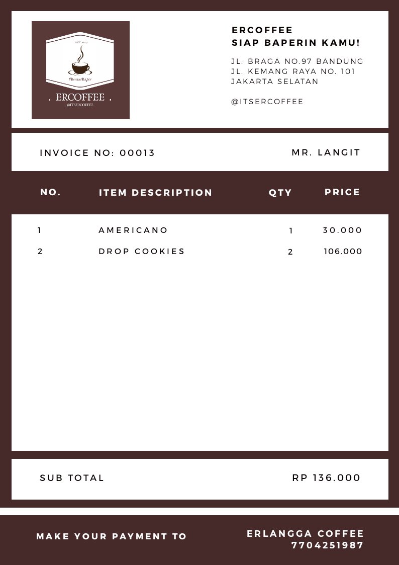 ItsErcoffee's tweet photo. ⠀⠀⠀
Invoice a/n @brataIangit
Transfered
⠀⠀⠀ https://t.co/mFTtPHWiRj
