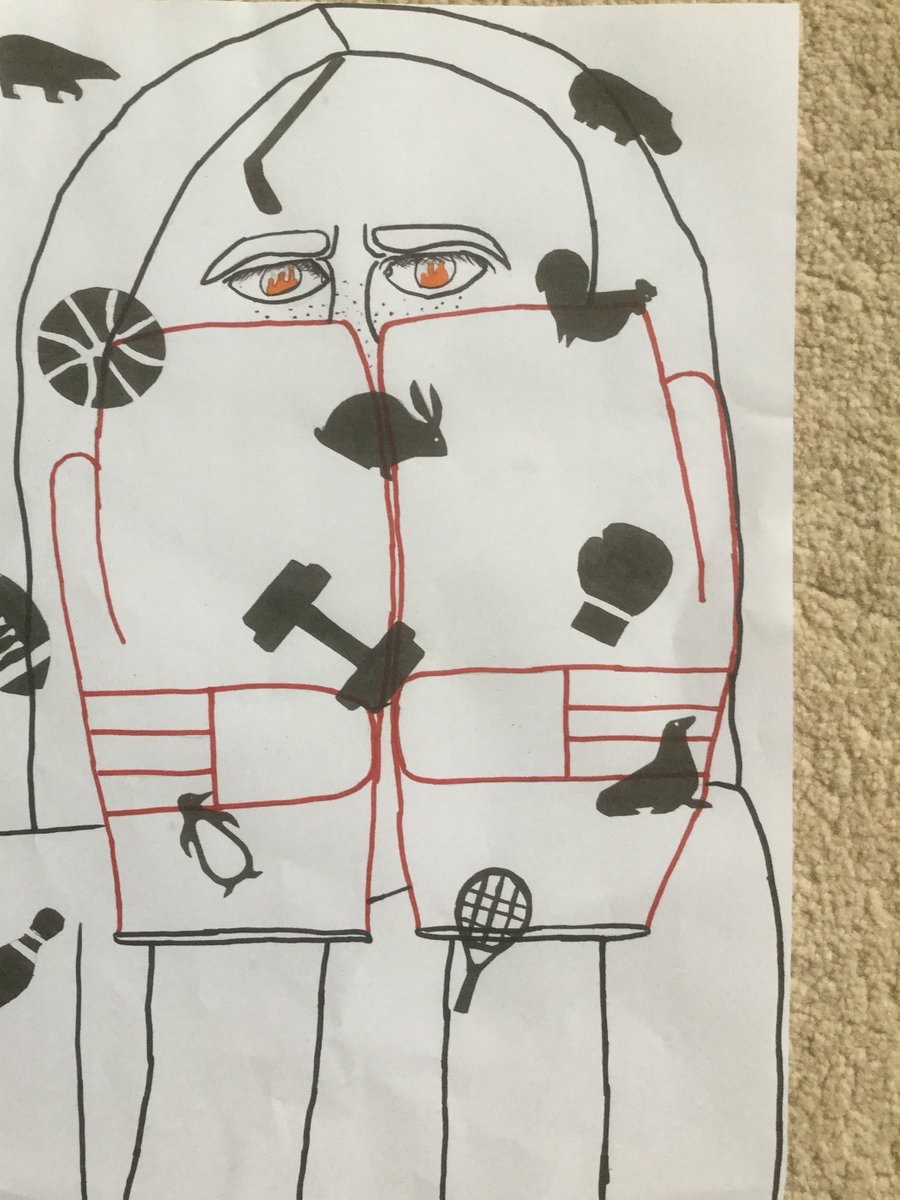 MissTonner's tweet photo. So impressed by all of the amazing self-portraits submitted by S2 last week! Lots of really creative approaches to the task.😻  

S2 you are all stars! 🌟🌟🌟 https://t.co/7oA1IngP2e
