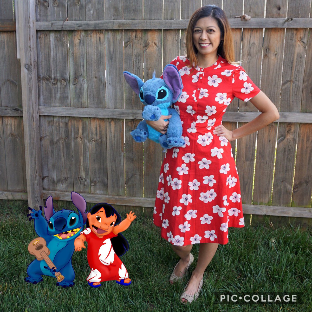 mandarin831's tweet image. Joining the June #disneyhomeboundchallenge for a bit since I haven’t done a #Disneybound in awhile. Plus I wanted to post pictures of this cute dress I got on clearance from J Crew Factory. It’s so pretty and has pockets!
@thedisneybound #printsandpatterns #liloandstitch