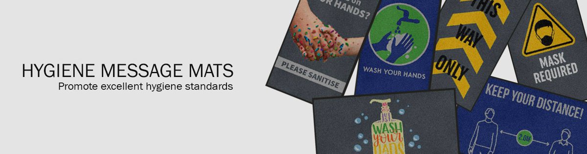 matsnationwide's tweet photo. #Hygiene #Messagemats. Any size, any colour, any design. Designed to highlight #WashYourHands #SocialDistancinguk within the #workplace
#workplacesafety #shopsmallbusiness #schoolsreopeninguk #hospitals #NHS #schools #pubs #restaurant #restaurants https://t.co/7HgImYmo6L https://t.co/VjNHy3IFhC