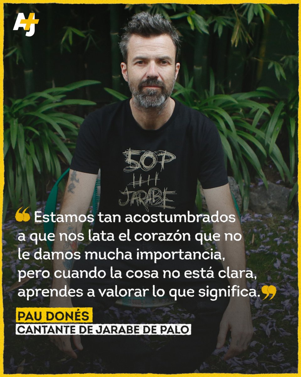 ajplusespanol's tweet image. “Vivir el momento. Vivir. Y punto”.
Pau Donés, el cantante y guitarrista del grupo Jarabe de Palo, murió este 9 de junio. 

Tenía 53 años y había padecido cáncer desde 2015.