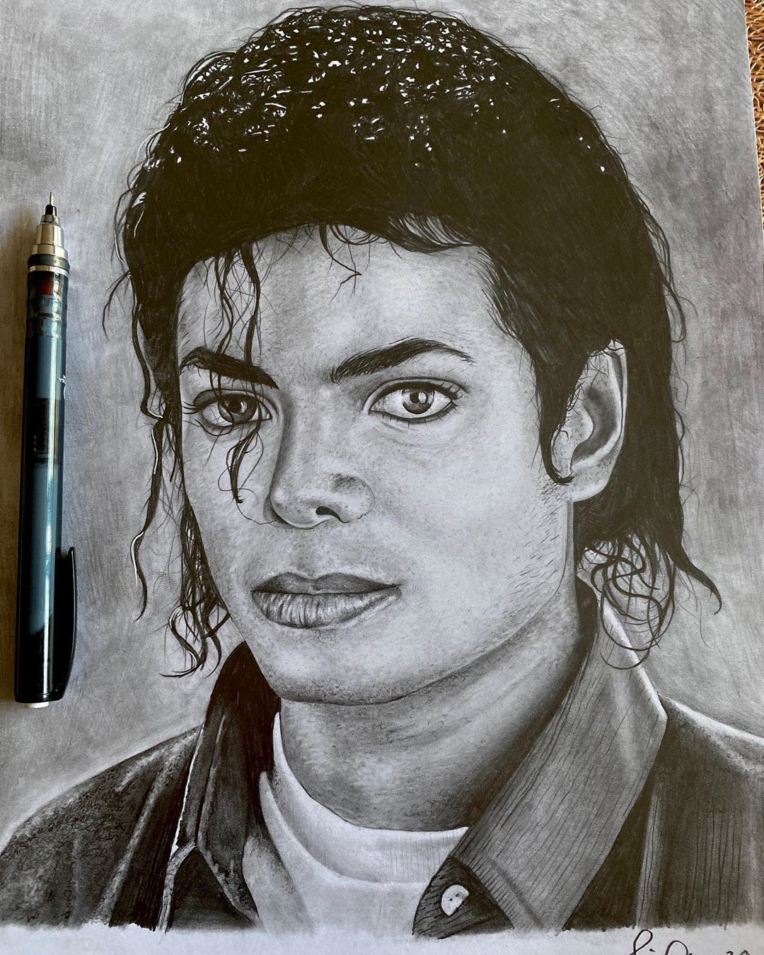Michael Jackson Pencil Drawing By Deshon Johnson | absolutearts.com