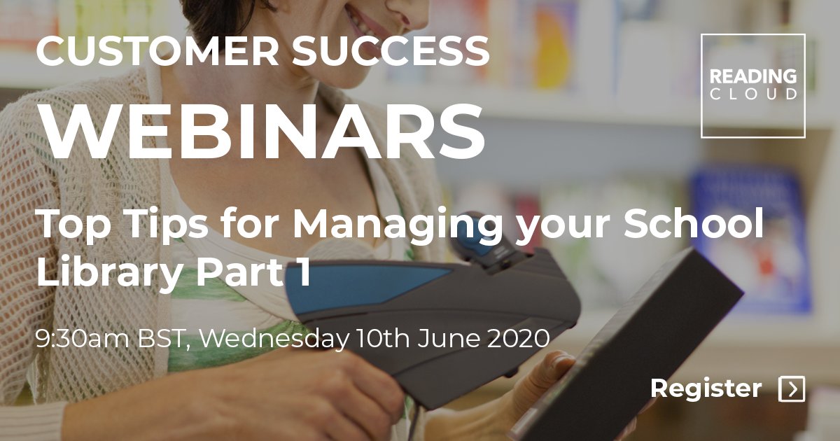 SIMS_ESS's tweet photo. Our friends @Capita_RC are running a webinar tomorrow: a learning event for Reading Cloud, Junior Librarian and Eclipse users, sharing top tips on what you need to know about your library system Settings and Data Tools. Register https://t.co/OkSaWBkYEn #loveliteracy https://t.co/mmadCYjCaM