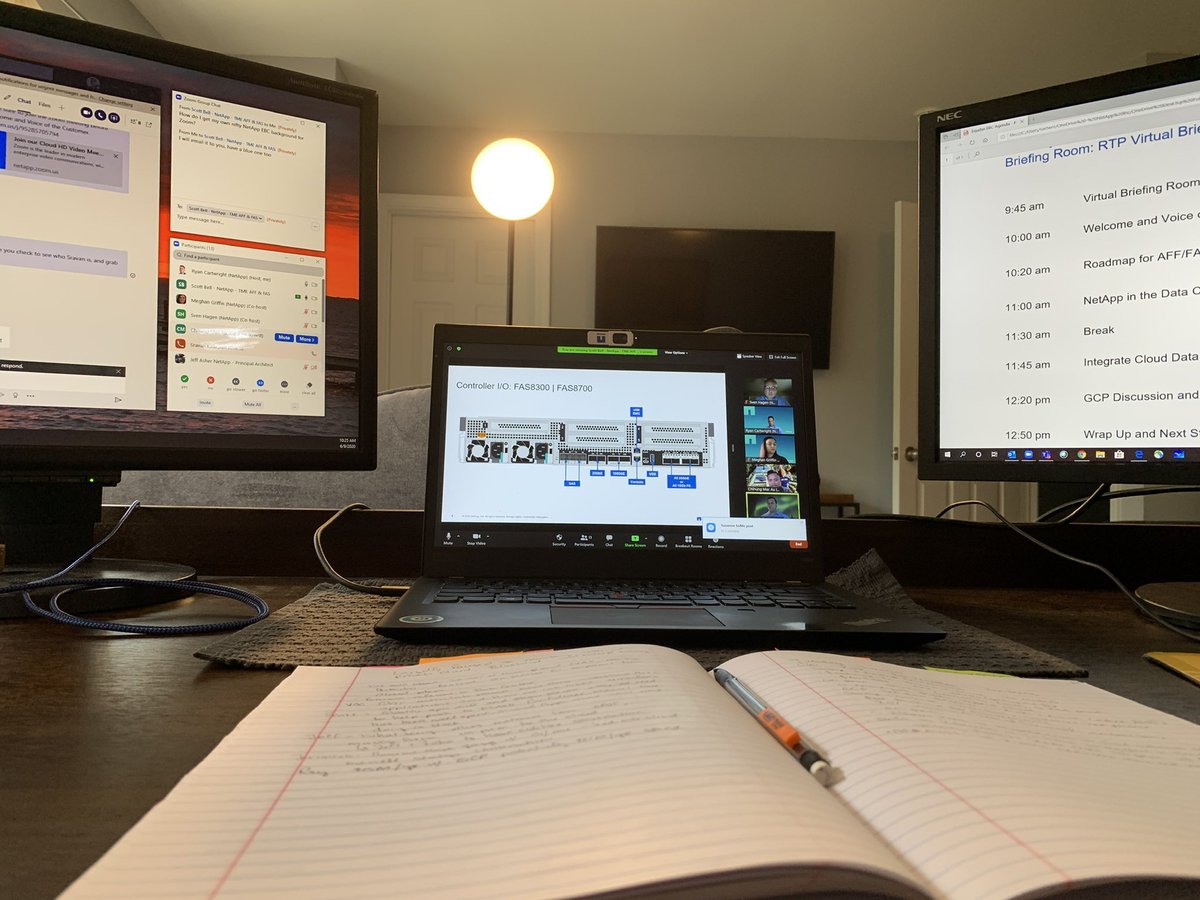 RunnerRyan11's tweet image. Great day for a #VirtualEBC with a global financial services company! Assisting with on-perm services and how to transition to a #HybridCloud model for modernization. #NetAppDVC #DataDriven