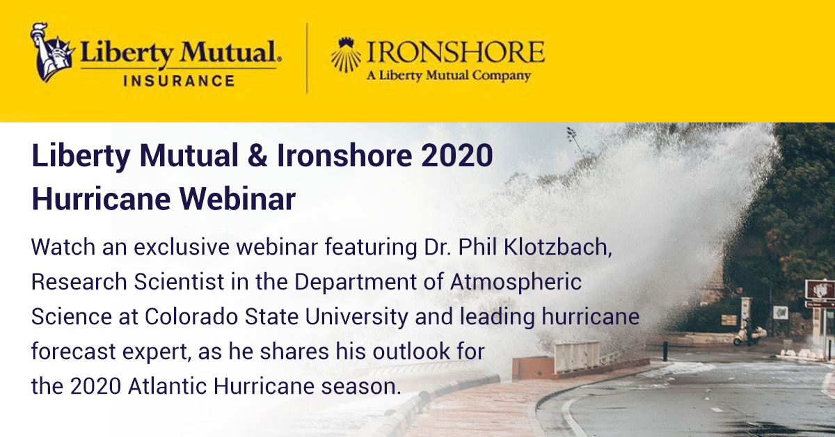 Watch an exclusive webinar featuring Dr. Phil Klotzbach, Research Scientist here: ow.ly/sIFU50A2XDb