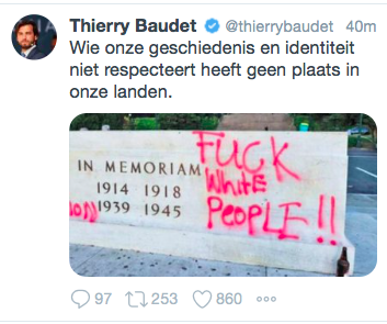 JPeterBurger's tweet photo. Wat bedoelt @thierrybaudet met 'geen plaats in onze landen'? Dit is een foto uit Kaapstad, 2016. Bron: https://t.co/1nmyMQVfgF (ht @AadBrinkman) https://t.co/VxCuI5mA3L