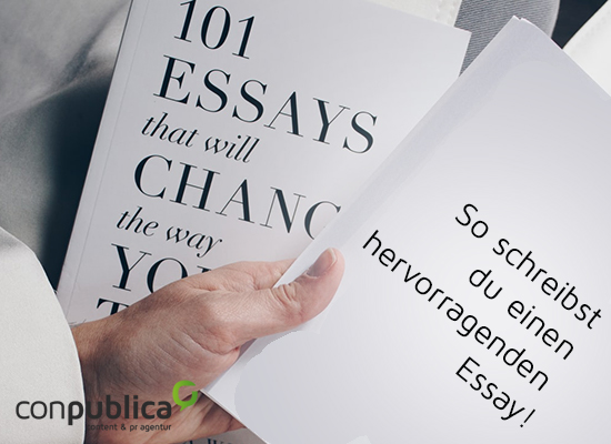 conpublica's tweet image. Bei einem Essay handelt es sich um eine Abwägung von Theorien und Thesen in Textform. Wir erklären dir, wie du einen hervorragenden Essay schreibst.  #Blogartikel #Essay #Textformat conpublica.de/so-schreibst-d…