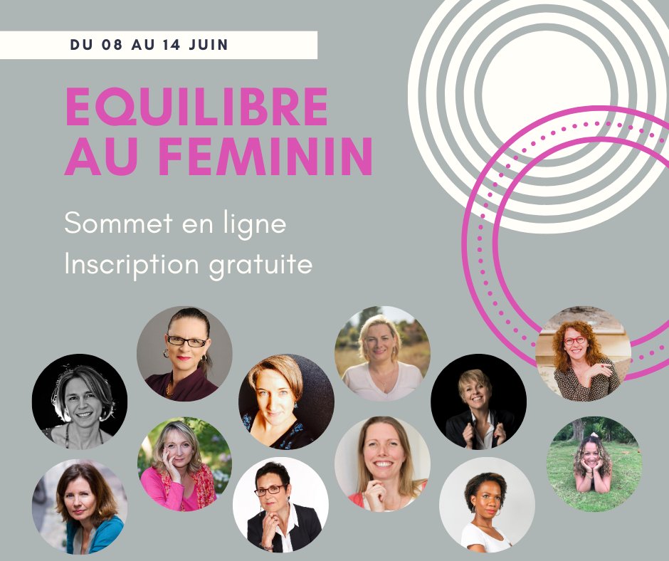 Retrouvez-moi le merc 10/06 dès 8h et pendant 48h pour ma conférence dans le cadre du sommet Equililbre au féminin. Il est encore temps de vous inscrire bit.ly/2ZmVO3C Ce sommet est 100 % en ligne et gratuit alors go go go💪😀 #sommetequilibreaufeminin