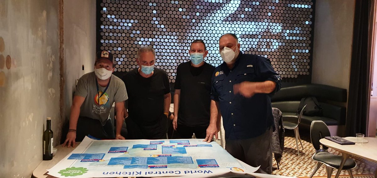 Viendo el maravilloso Proyecto World Central Kitchen en España, de nuestro hermano José Andrés. <a href="/WCKitchen/">World Central Kitchen</a> <a href="/chefjoseandres/">Chef José Andrés 🕊️🥘🍳</a>.