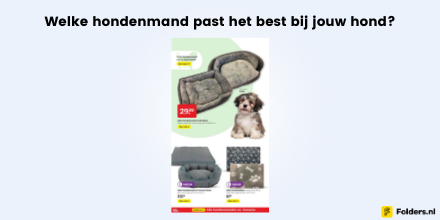 foldersnl's tweet photo. Deze mooie hondenmanden van Pets Place bieden een heerlijk comfortabele ligplek voor je hond en zorgen dat kou van de grond niet in de spieren van de hond trekt. Bekijk de folder van Pets Place hier: https://t.co/w1dJADwT5U #aanbiedingen #foldertips #honden #katten #huisdieren https://t.co/JOh7dEMWbT