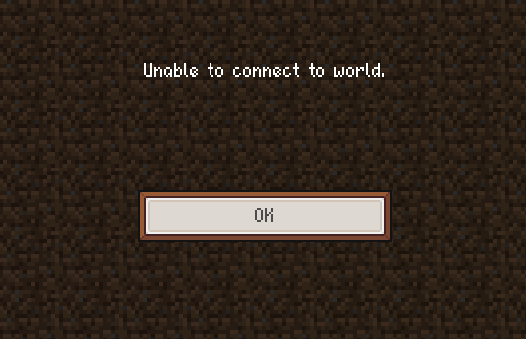 omgShiro's tweet photo. @MojangStatus with the little difference that now this pops up https://t.co/uE2HFXvqPc