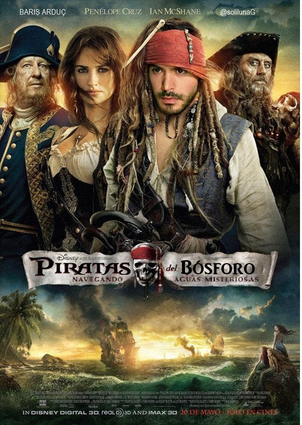  Que  #BarışArduç es un pirata y nos roba los corazones, no hay duda, así que bien podría protagonizar la saga de "Piratas del Bósforo. Navegando en aguas misteriosas".