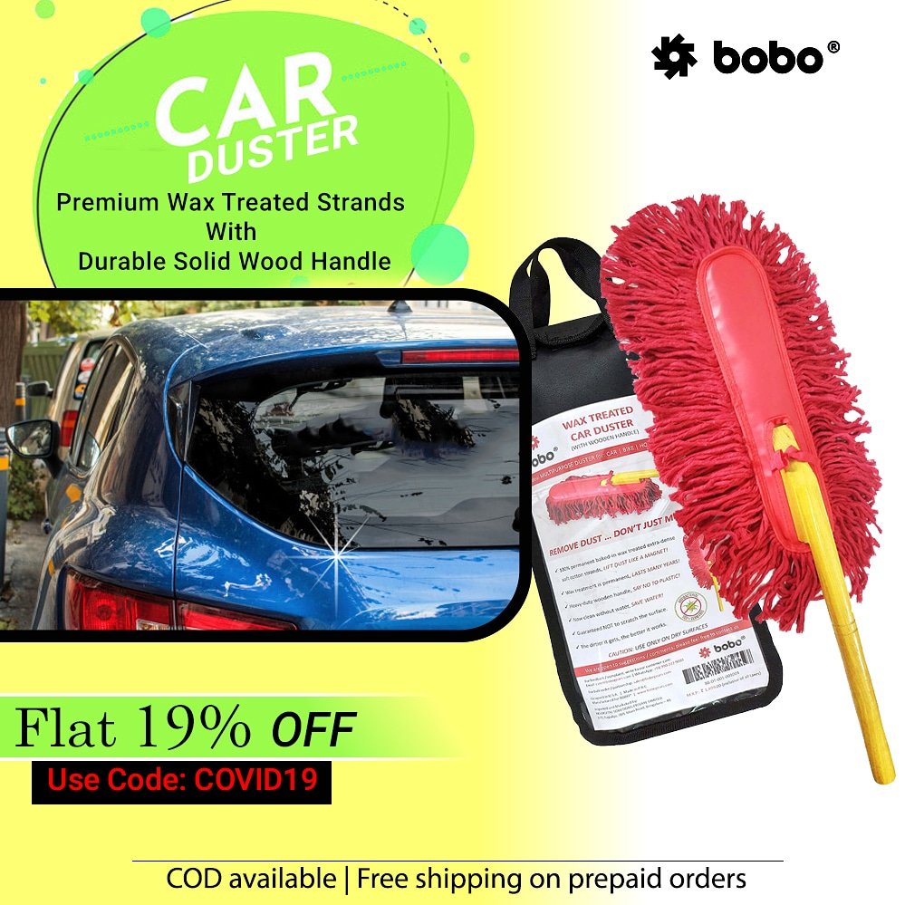 bobogears's tweet photo. BOBO Car duster -Premium Wax Treated Strands with Durable solid Wood Handle -includes storage cover
Available on https://t.co/MOvuWq7ccY
#Car #bobo #bobogears #bohemian #caraccessories #carmounts #carseatcover #carlifestyle #carlover #carsofinstagram #duster #cardust #carduster https://t.co/oqqCqYzR4z