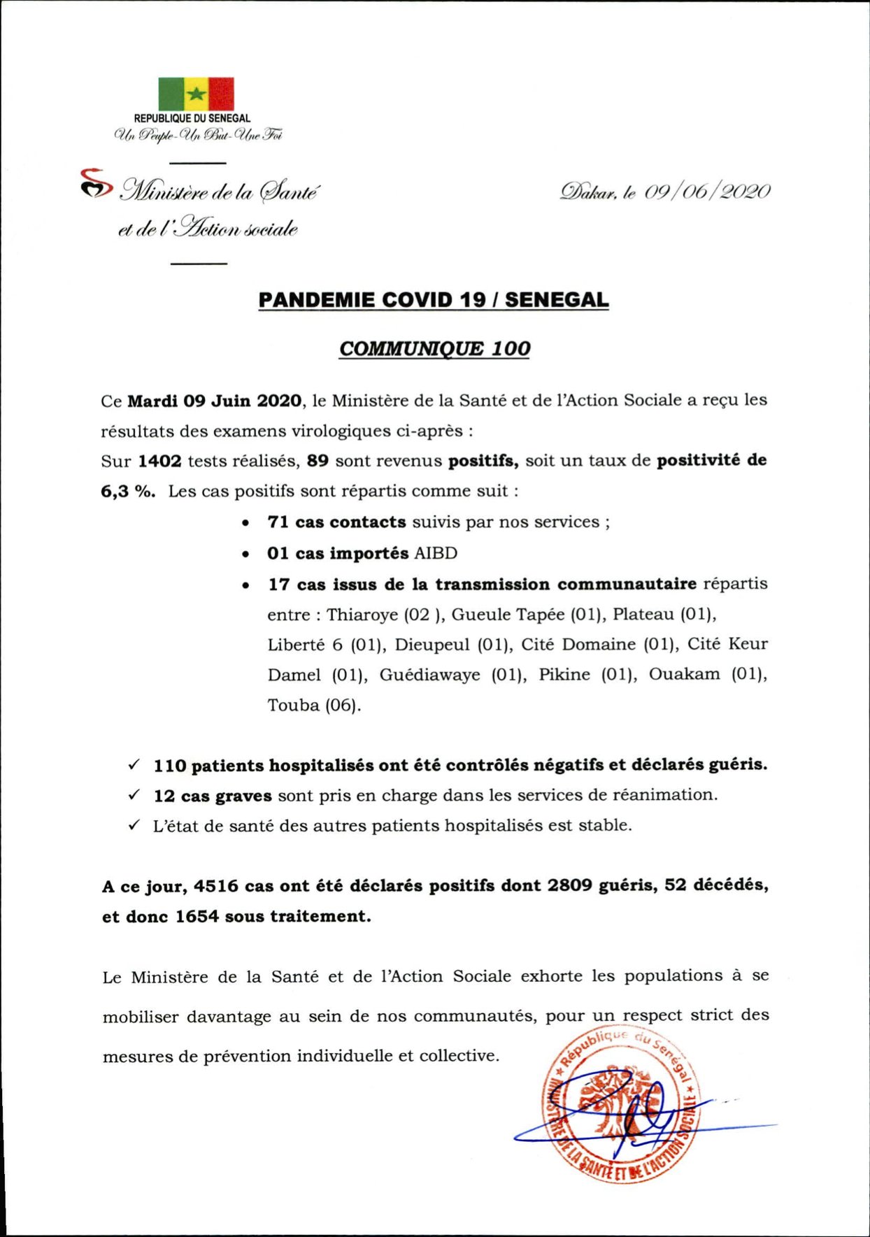 Ministère de la Santé et de l'Action Sociale SEN on Twitter: "#