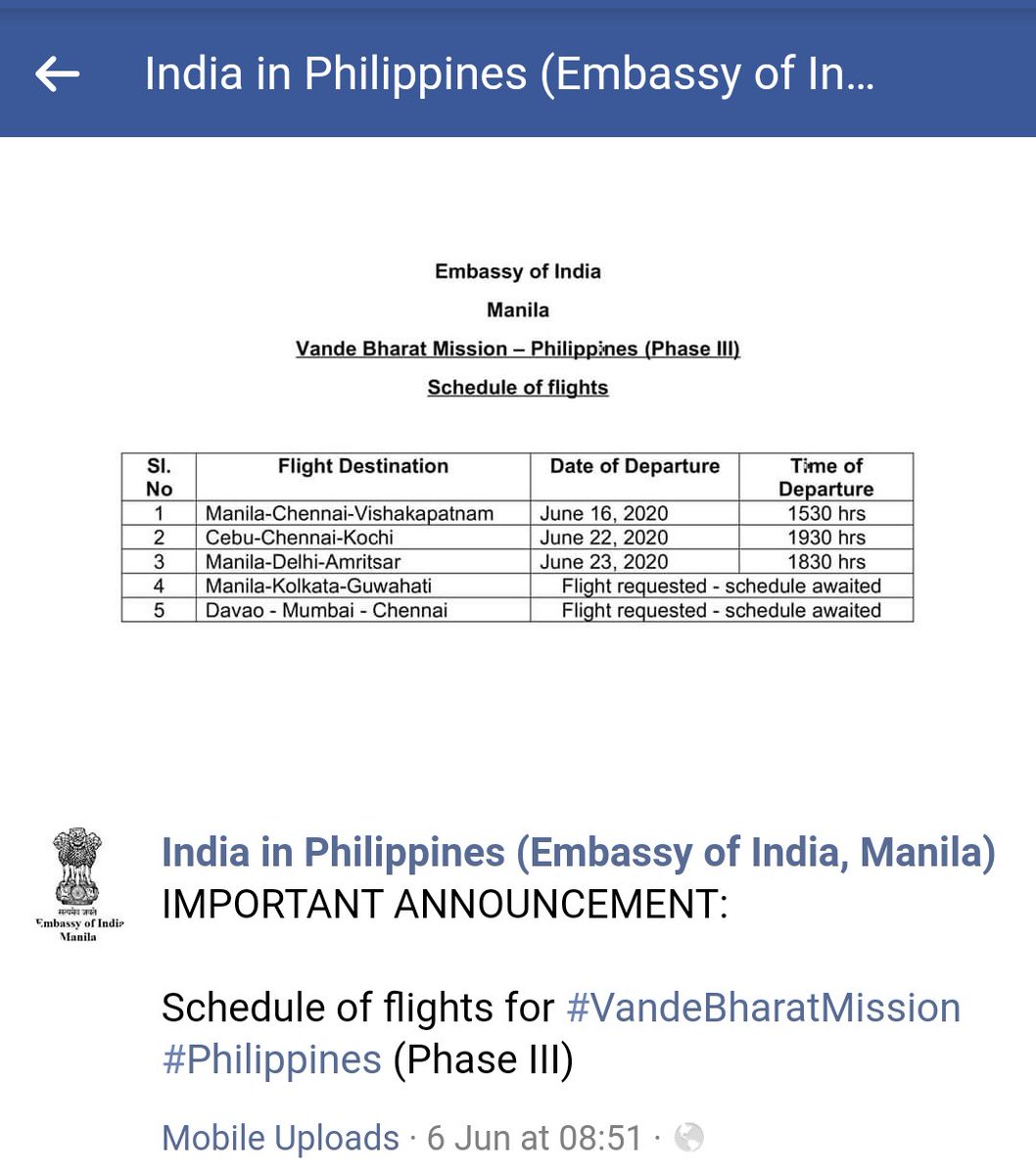 SheteUma's tweet photo. @AUThackeray Respected,
The flight for Davao, Philippines is still requested. Number of students who are pursuing medical studies in Davao city wish to return to India. It's a request that you please look into this matter and help the students in Davao city to return to India. https://t.co/26Y12Y0E0r