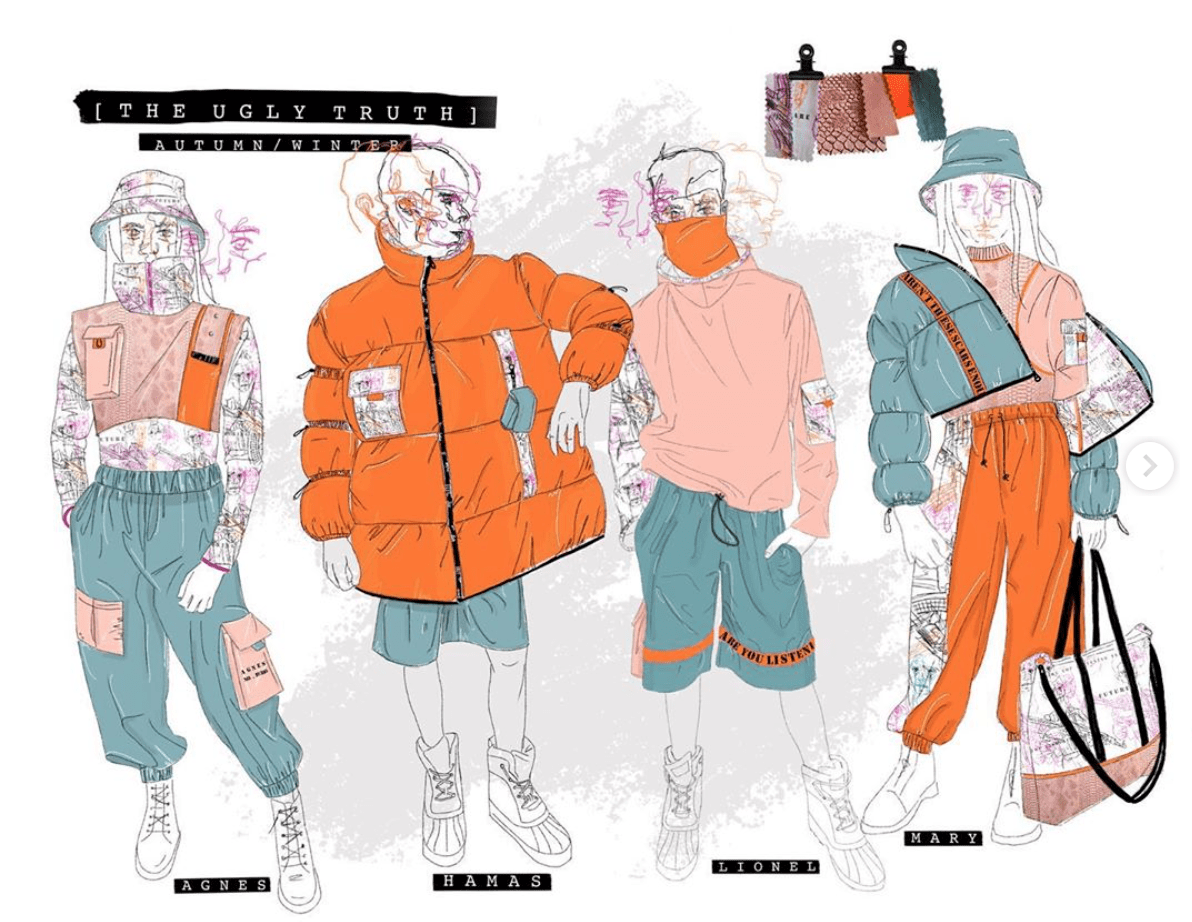 FestCreativity's tweet photo. Festival feature: we love the 'UGLY TRUTH' collection by BA (Hons) Fashion student Abbie Clarke.

See Abbie's folio in the Creative Showcase section of the Festival website. https://t.co/e51BEAkQsN

#lincoln #arts #fashion #creativity https://t.co/y0lFVubDB5