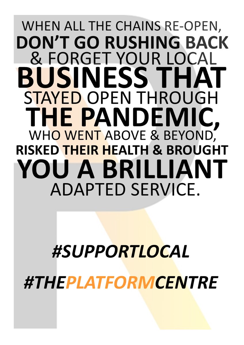 #theplatformcentre #greatservice #supportlocalBusiness