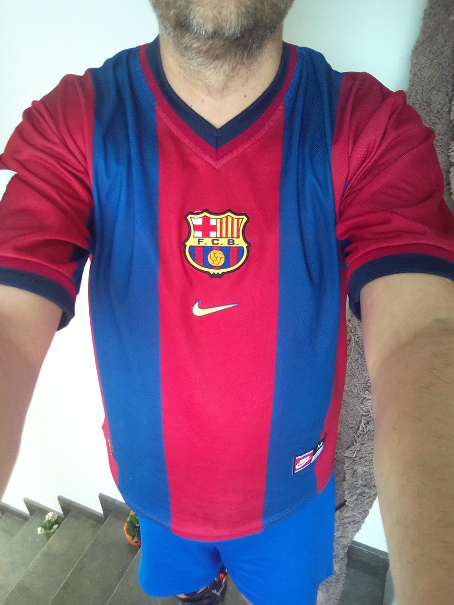 elgranfus's tweet photo. @TheKitmanUK Good Morning MrKitman Today, The First Nike Barça #GetYourKitOn #ForçaBarça #FusKits https://t.co/r1GY7rTiHb