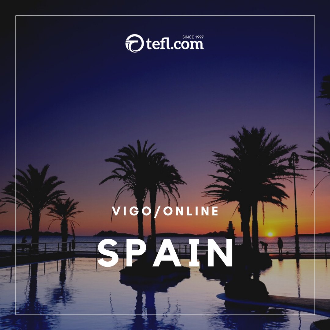 tefldotcom's tweet photo. Online English: Vigo Pontevedra, galicia #Spain ENGLISH TEACHER To form part of a growing team, teaching adult learners, business english and children's classes as well either from Vigo or remotely https://t.co/IrWQDEwyLN #tefldotcom #tefl #jobs #teach #TEFLBlog https://t.co/fIliBH00ea