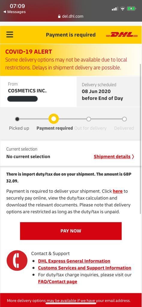 _LivHorsley's tweet photo. Loving that my @JeffreeStar  #crematedpalette came yesterday, but didn’t love the £32.09 customs fee when I already paid about £20 shipping fee. 😩🙃 anyone else been slapped by @dhlexpressuk 😢 https://t.co/0jHqpKJfUN