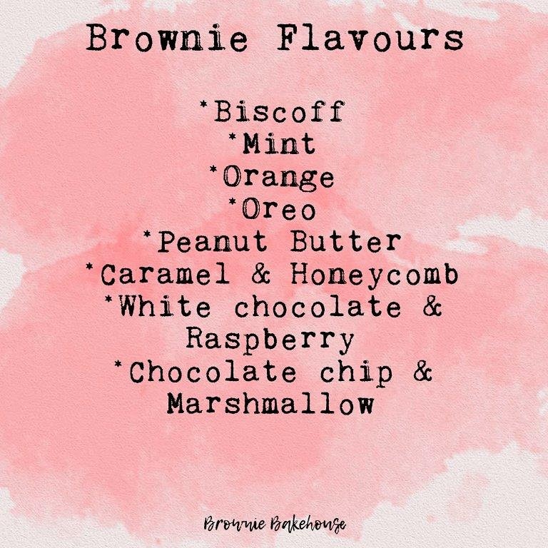 brownie_bh's tweet photo. List of flavours available, DM for orders or further information. 
#brownies #flavours #specialisinginvegan #vegan #FathersDay #orders #bakedwithlove #homemade https://t.co/uMwlstSPze