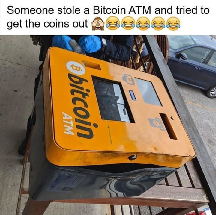 TradedogCrypto's tweet photo. Good luck with that.😎

#tradedog #btc #bitcoin #crypto #cryptocurrency #cryptocurrencytrading #cryptoworld #bitcointrader #cryptocurrencymarket #cryptoinvestment #cryptoinvestor #meme #cryptomeme #bitcoinmeme #bitcoinatm #cryptocurrencymemes #cryptotrading #funnymemes #memes2020 https://t.co/CRkkXjufNj