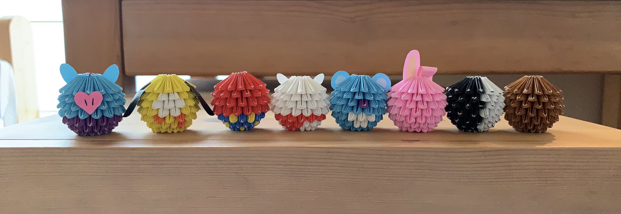 風舞季 趣味の一つで折り紙をしています ブロック折り紙で色んなキャラクターを作ってみました 暇つぶしにもいいのでやめられませんね ブロック折り紙 折り紙手芸 ディズニー ジブリ Bt21 モンスターボール T Co Bx6vl2dzhc