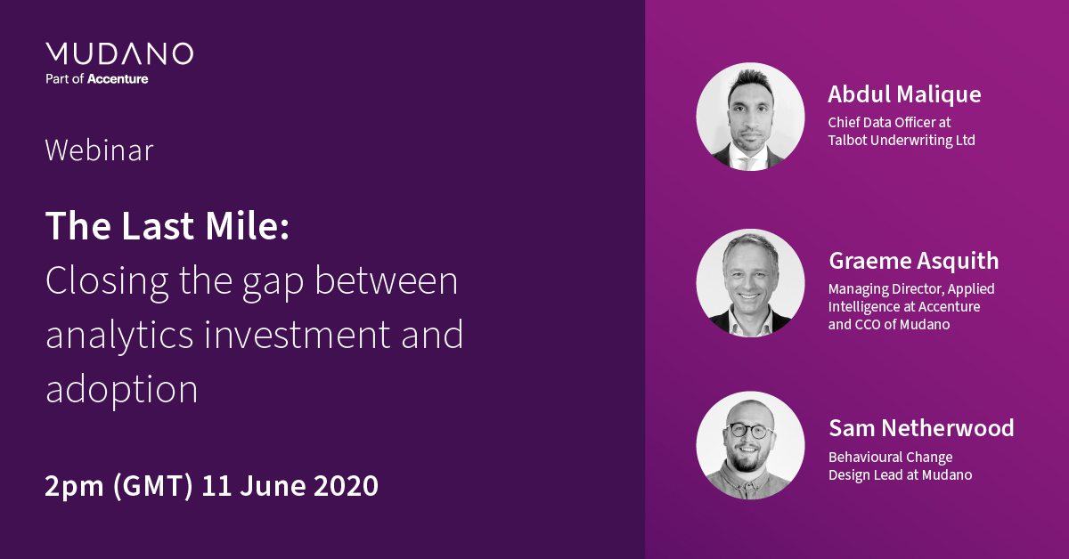 Behavioural change can play a vital role in increasing the adoption of #analytics and #ai solutions for #financialservices companies. 

We discuss how behaviour change can help drive #business value and #ROI for your business.
💡Sign up now
👉ow.ly/jbhs50zZADk

#webinar