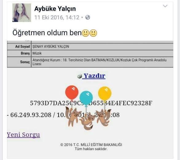 Mekanın cennet olsun #AybükeYalçın