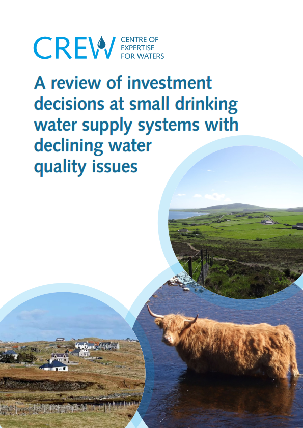 CREW_waters's tweet photo. New @CREW_waters @AbertayUWTC report on delivering drinking water compliance at small drinking water supply systems, with a focus on investment drivers. Available here: https://t.co/xTx5NuWpiY @scottish_water @AbertayUni #ScotlandHydroNation https://t.co/5MqhfQ9DYU