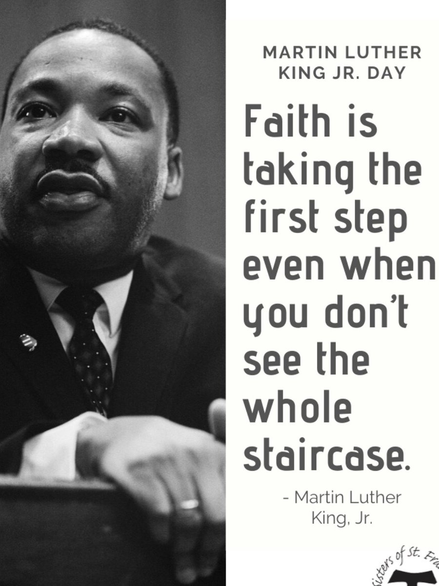 Thought for Tuesday 😎 from MLK as we all 👀 for direction in seemingly uncertain times.....believe in yourself, you can do it! WIN this beautiful day‼️