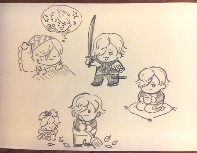 #図録を適当に開いたページの男士を描く

うぐいすまる🐥 