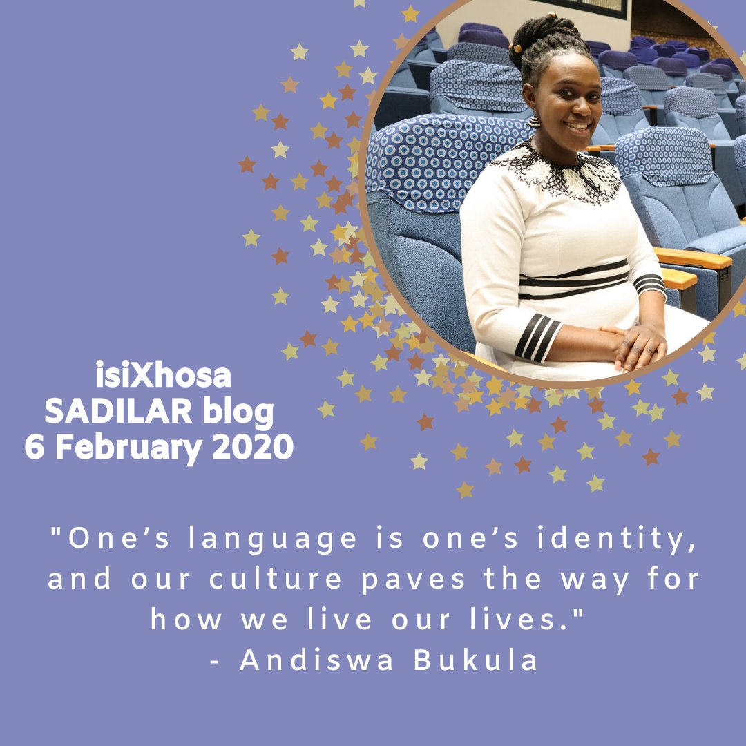 SADiLaR_ZA's tweet photo. Looking back at a blog that Andiswa Bukula, isiXhosa researcher at SADiLaR, wrote in early February. This blog post speaks about the importance of language and culture.
Read the full blog at https://t.co/gM2mcNycW2
#isiXhosa #sadilar #research #OfficialLanguage #LanguageResources https://t.co/TfE8mP89vV