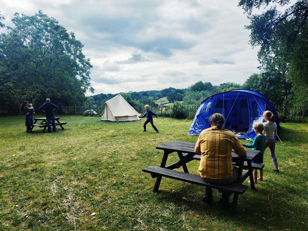 We are thrilled to announce that you can now reserve a stay with us.
Subject to government guidance, we have places for socially distanced camping or a suite of rooms in our house.

You can reserve a place and see more detail by visiting our website monktonwyldcourt.co.uk