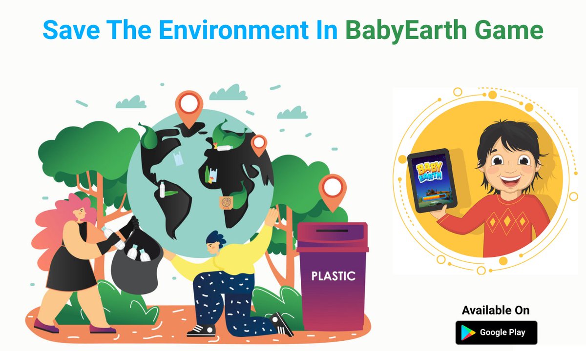 BabyEarthGame's tweet photo. "The Earth is what we all have in common." By Wendell Berry. Don't pollute our environment, defeat the pollution in #BabyEarth, an #environmentalgame. Download now: https://t.co/CGOWqoS6wk
#KidsGame #EducationalGame #savetheplanet https://t.co/NzPeXn0L0b