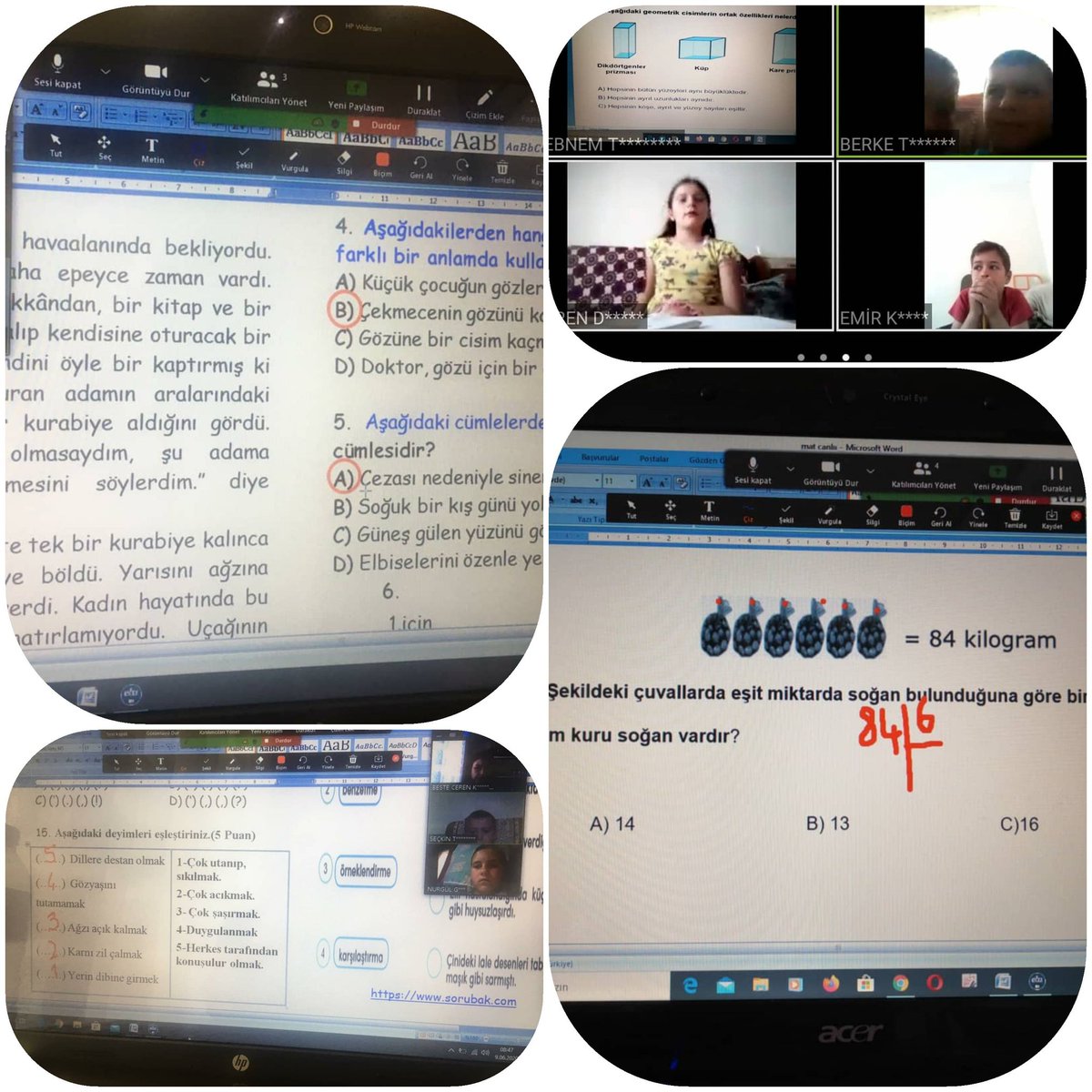 👩‍🏫 3. ve 4.sınıflarımız EBA Canlı Dersini tamamladı 🟨🔻🟣‼❓🟢🔶️🔺️⁉️
<a href="/ziyaselcuk/">Ziya Selçuk</a> <a href="/Edirne_MEM/">Edirne İl Millî Eğitim Müdürlüğü</a> <a href="/Dr_Onderarpaci/">Dr. Önder ARPACI</a> @lalapasa_mem