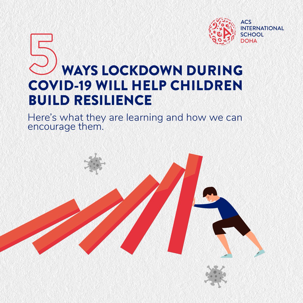 MarhabaQatar's tweet photo. This special feature, shared by 
@ACS_Doha_School counsellor Nickeisha Thomas, details children's ability to cope with change and tough situations. 
How are your #kids coping with #COVID19? 

Read more on #Marhaba: https://t.co/qm3mUug0gn

#Education #ACSDoha #School #ACSTogether https://t.co/uof5HI4HSZ