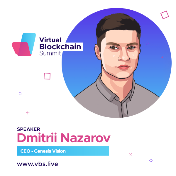genesis_vision's tweet photo. #GenesisVision at the #VirtualBlockchainSummit!
Dmitrii Nazarov speaks about Social & Algorithmic Trading at 1.00 pm on June 13. Learn more about the summit on https://t.co/hR0q5kckDS.
#GenesisVision $gvt #VBS https://t.co/eFU66pdxU7