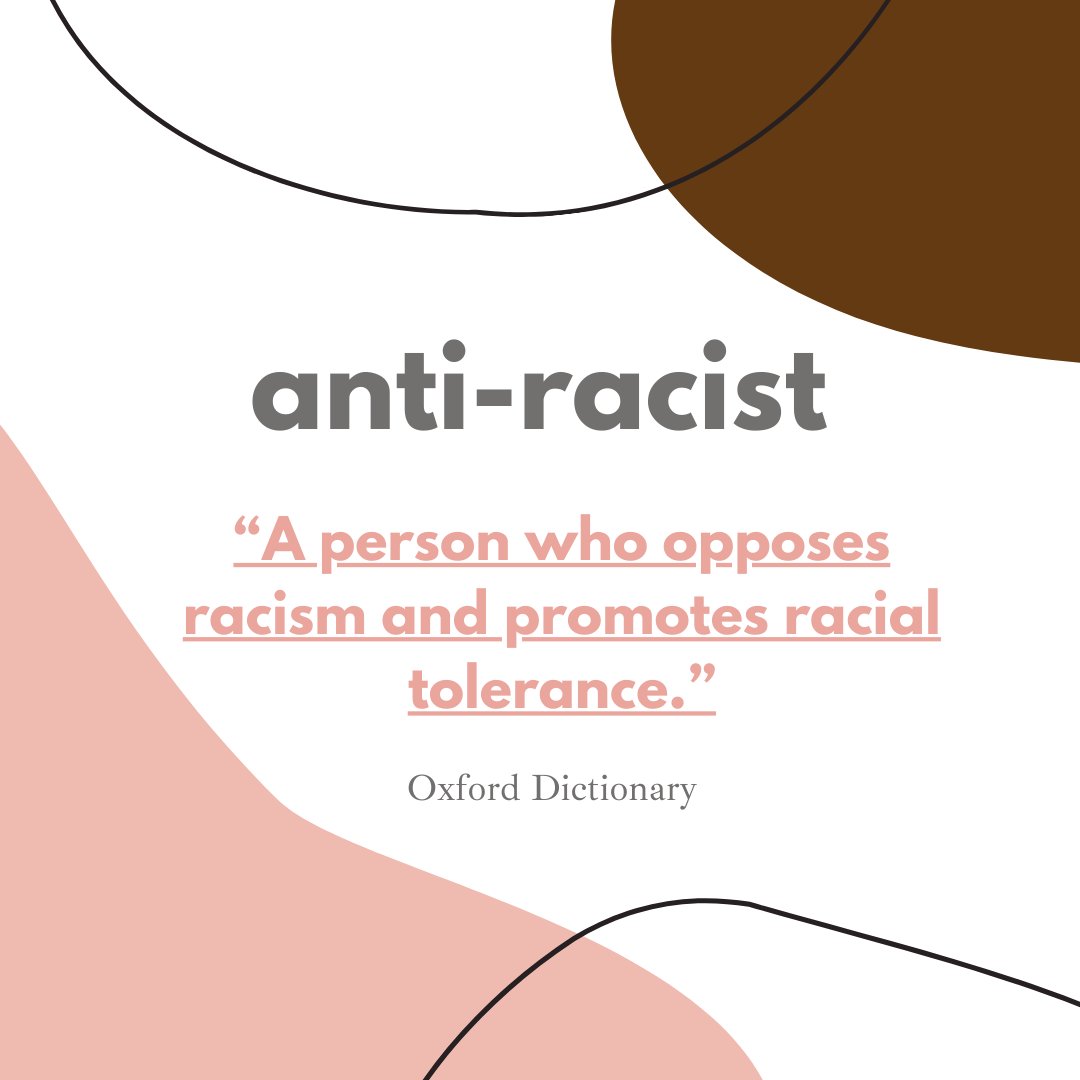 blueprintway's tweet photo. Here is a simple definition of 'anti-racist'. 
#TheBlueprintWay #blacklivesmatter #racism  #racialtrauma #microaggressions #mentalhealth #ICantBreathe #amplifymelanatedvoices #MillennialTherapist #BlackMentalHealth #BlackFemaleTherapists #BlackMentalHealthMatters https://t.co/8wXUQ7QrLQ