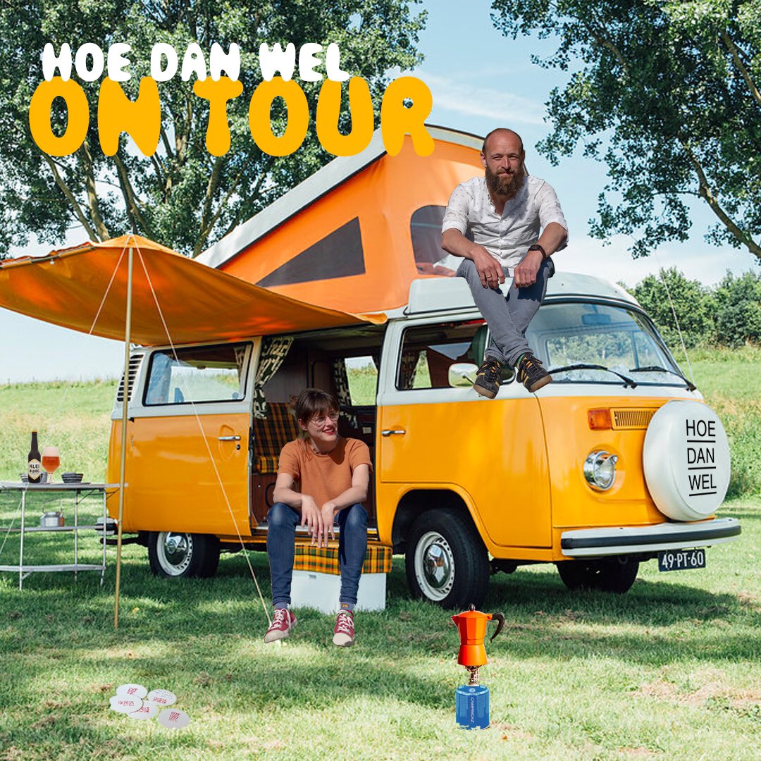 Help ons tourschema te vullen! Wie moeten we zeker bezoeken?

Volgende week rijden <a href="/SuzanDoodeman/">Suzan Doodeman</a> en <a href="/akkertje/">Johannes van den Akker</a> met dit Volkswagenbusje door het land op zoek naar toffe ondernemers en maatschappelijke organisaties.