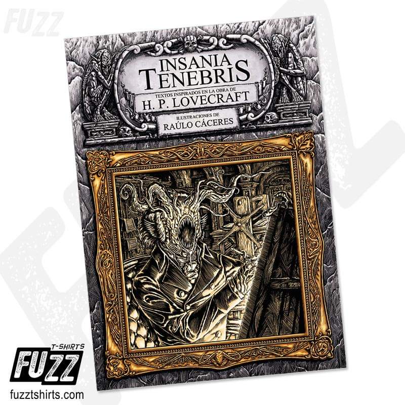 AreaPulp's tweet photo. Los amantes del Maestro de Providence estáis de enhorabuena. El ilustrador Raúlo Cáceres (creador de una serie de portadas alternativas de Providence de Alan Moore) vuelve al género lovecraftcanio con Insania Tenebris.
------------
YA DISPONIBLE  en https://t.co/yMPXQ5Ty5D https://t.co/p5NqeQGjCS