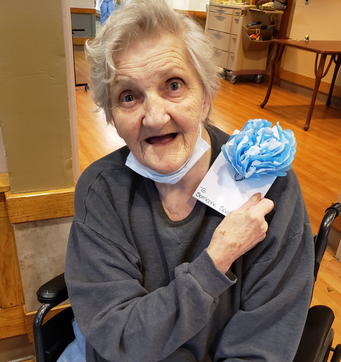 A special THANK YOU the Fomenko family for making these creative greeting cards for the residents to brighten their day! #HarrisHillNursingFacility