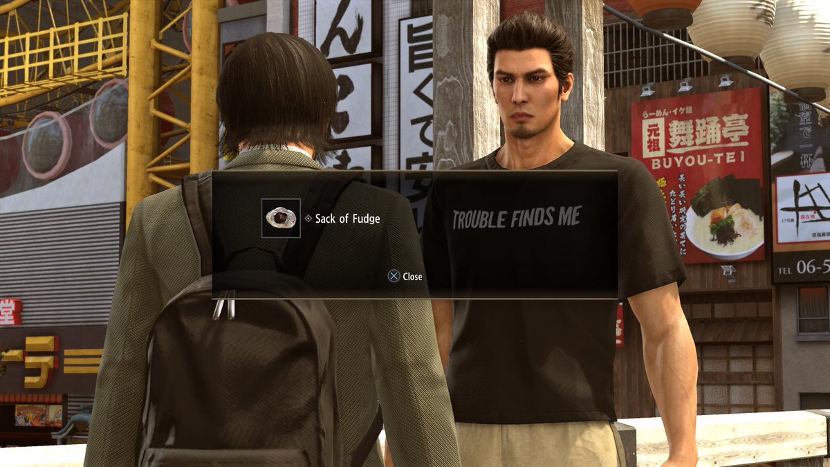 SpookyMajora's tweet photo. Honestly, this was my favorite substory in Kiwami 2. https://t.co/COZUg7ZngP