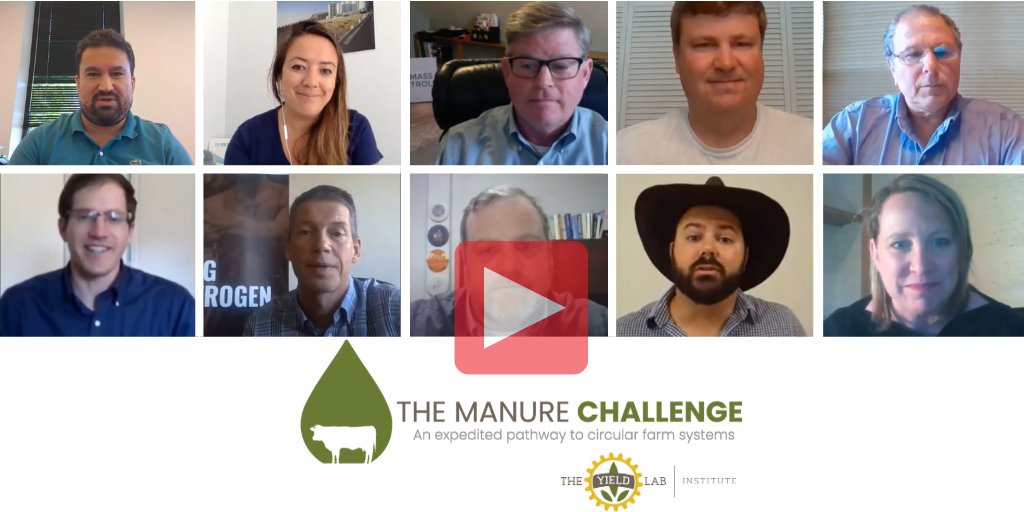 AnimalAgTech's tweet photo. Rewatch the Manure Challenge Grand Final webinar to see eight agtech start-ups pitch manure-based solutions. Who won the $50,000 non-dilutive prize? https://t.co/mnfAhxFHY2 @TheYieldLab_I #ManureChallenge #startups #investment https://t.co/I5FaolN0LS