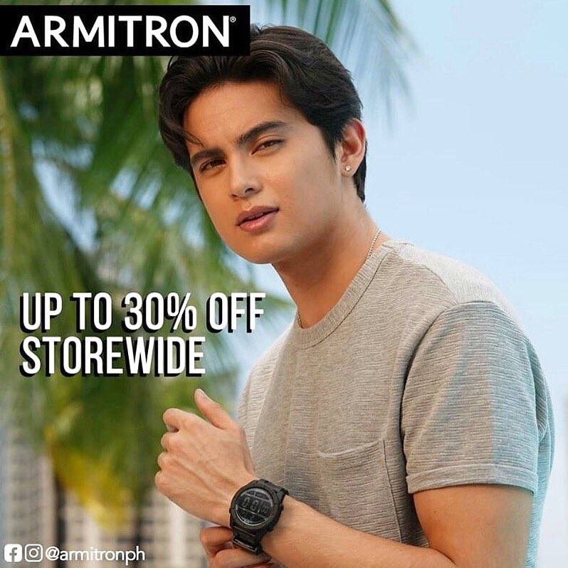 REIDersOfficial's tweet photo. #JamesReid for #ArmitronPH
30% off storewide, on-going promotion!
©️armitronph https://t.co/uHUhK8QpaV