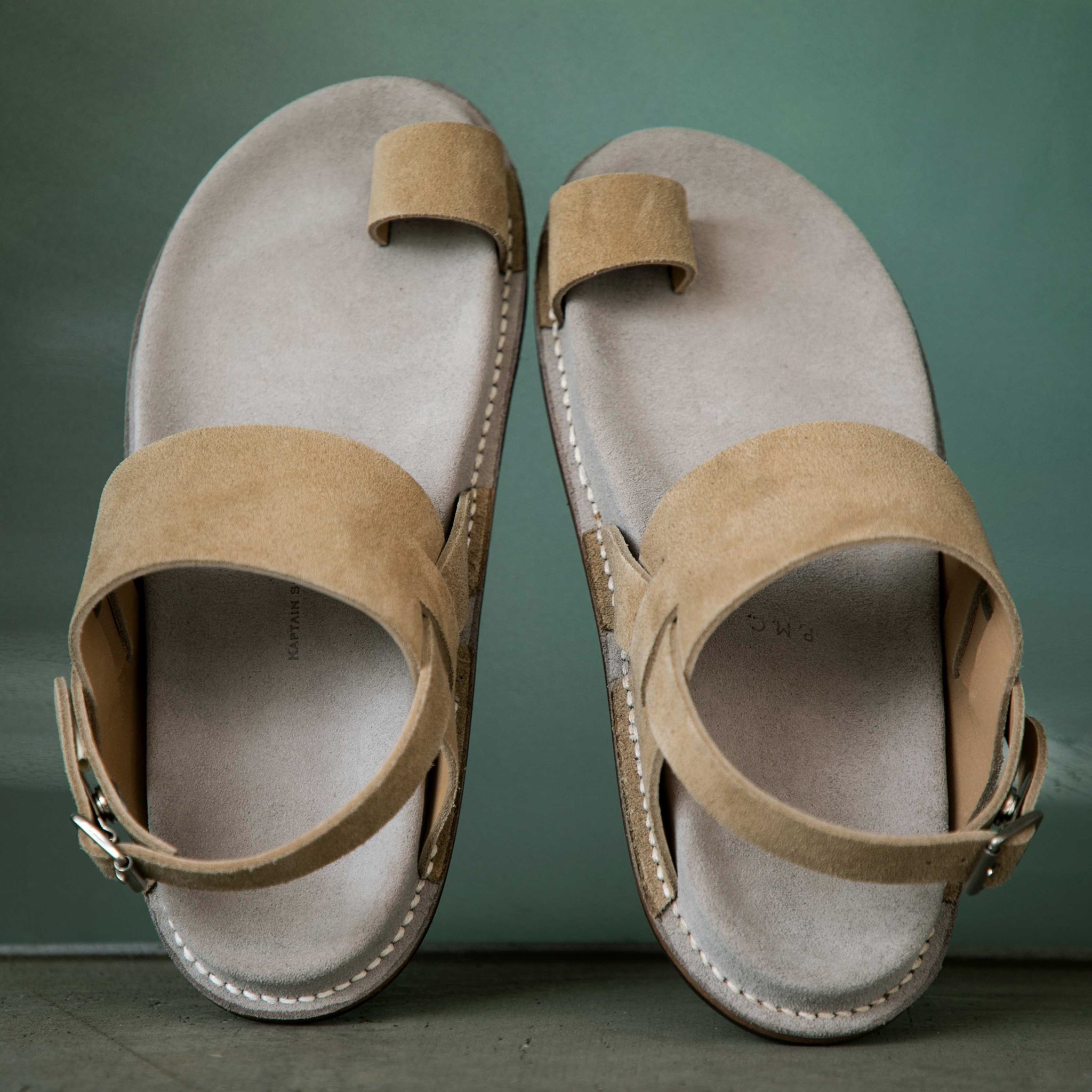 phigvel × キャプテンサンシャイン　レザーサンダル キャプテンサンシャイン×フィグベルレザーサンダル